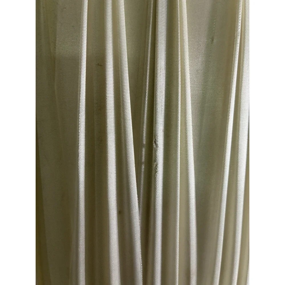 Vintage Hollywood Regency Table Lamp Etched Glass Gold Base Cream MCM 37